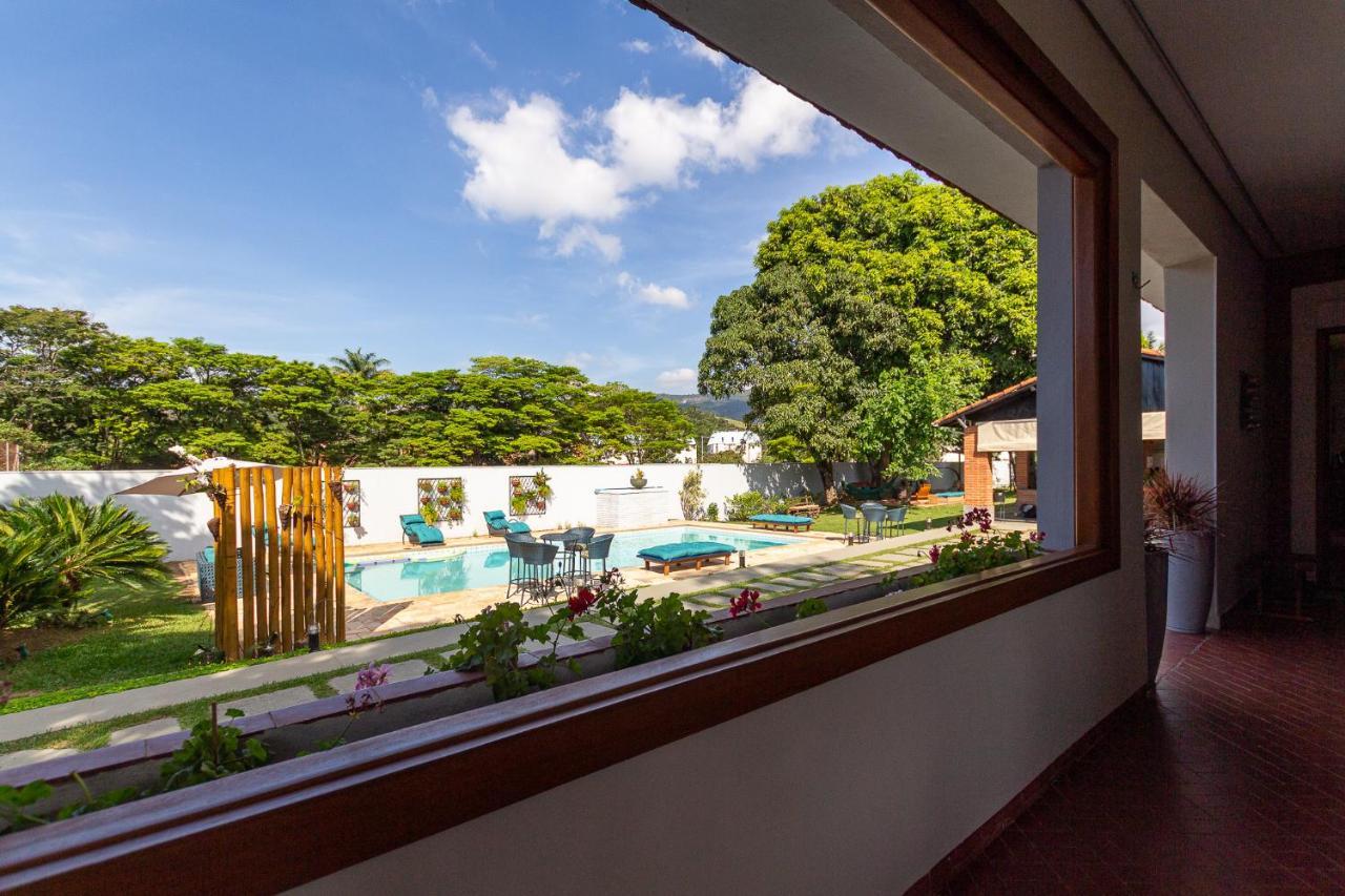 Villa Casa Dom Quixote, Pequena Chacara No Centro Da Cidade Atibaia Exterior foto
