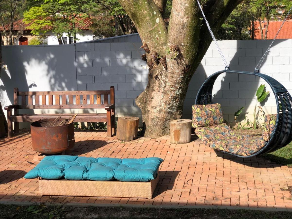 Villa Casa Dom Quixote, Pequena Chacara No Centro Da Cidade Atibaia Exterior foto