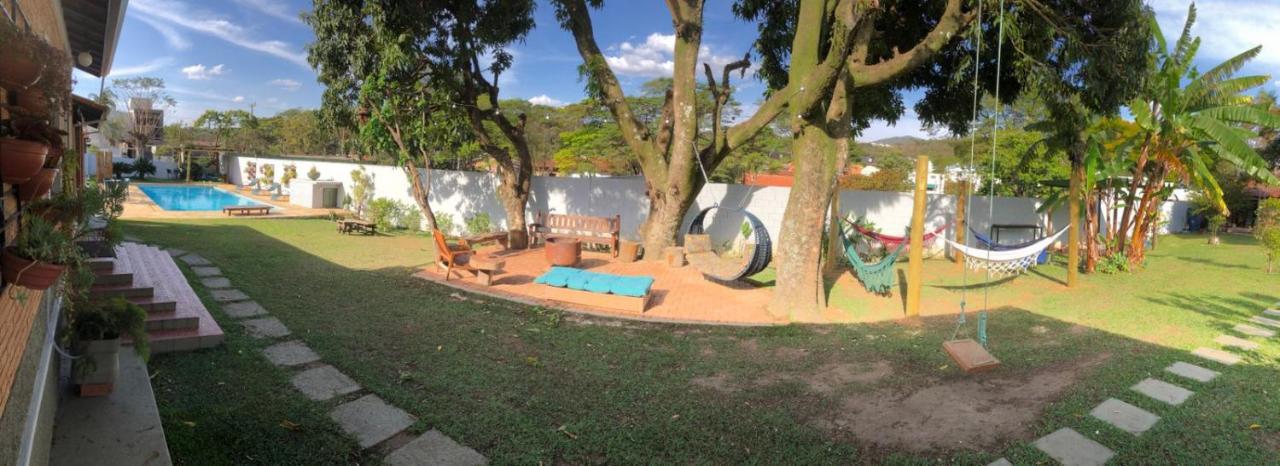 Villa Casa Dom Quixote, Pequena Chacara No Centro Da Cidade Atibaia Exterior foto